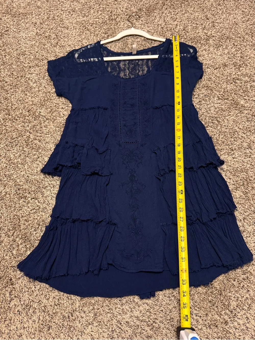Free People flowy navy